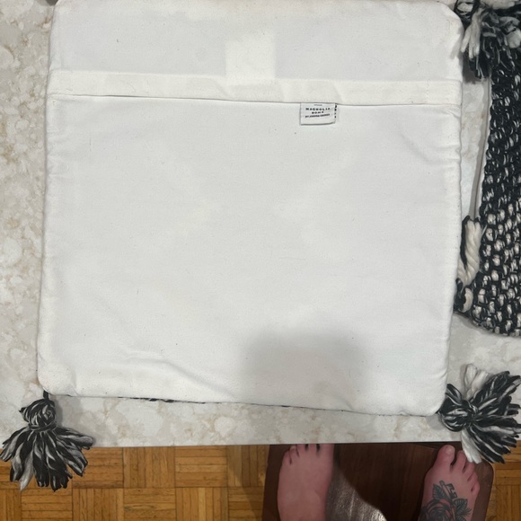 Magnolia Home By Joanna Gaines Square Throw Pillow Cover X 2 - Picture 5 of 8